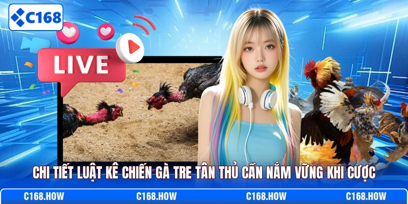 Chi tiết luật kê chiến gà tre tân thủ cần nắm vững khi cược