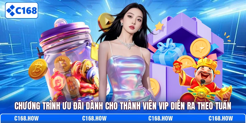 Chương trình ưu đãi dành cho thành viên VIP diễn ra theo tuần