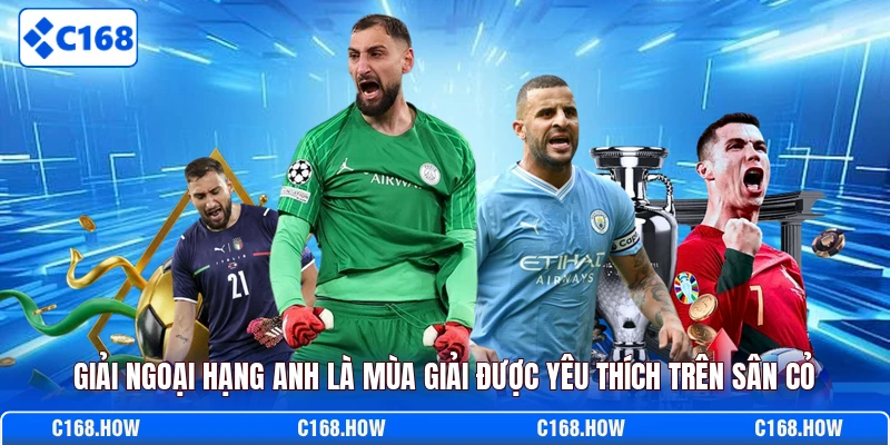 Giải Ngoại hạng Anh là mùa giải được yêu thích trên sân cỏ